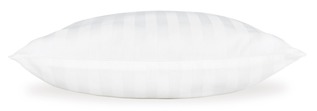 Zephyr 2.0 White Cotton Pillow side image