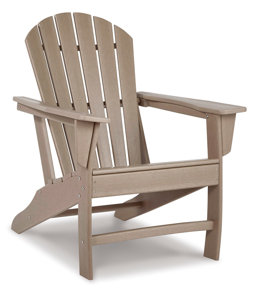 Sundown Treasure Adirondack Chair Driftwood - Ashley Furniture