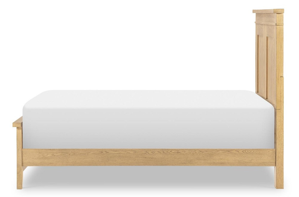 Harper Valley Natural Panel Bed Side View