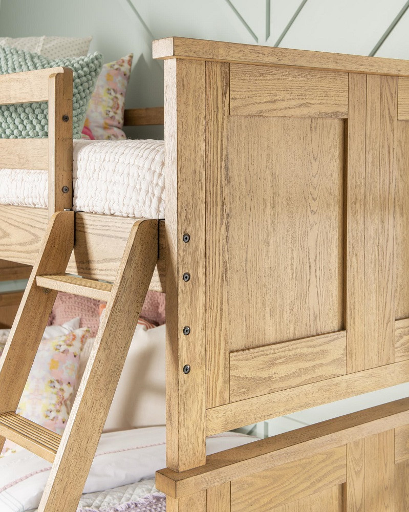 Harper Valley Natural Bunk Beds Detail