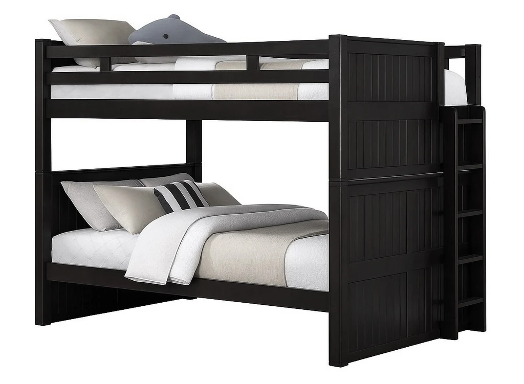 Bellamy Full Size Bunk Beds-Black Finish Room