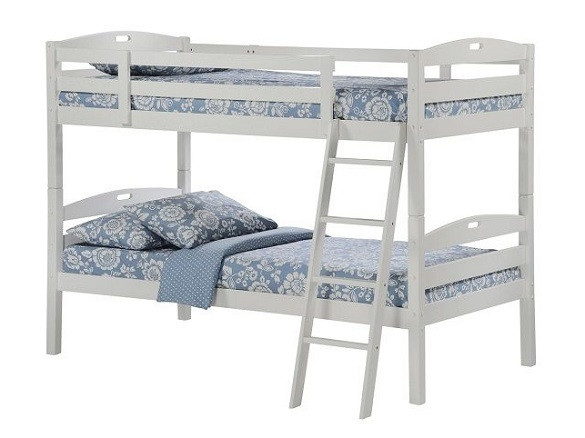 Sullivan Twin over Twin Bunk Beds for Kids White Finish
