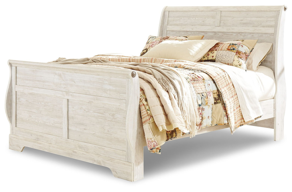 Willowton Queen Sleigh Bed