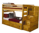 Black Mountain Stairway Bunk Bed