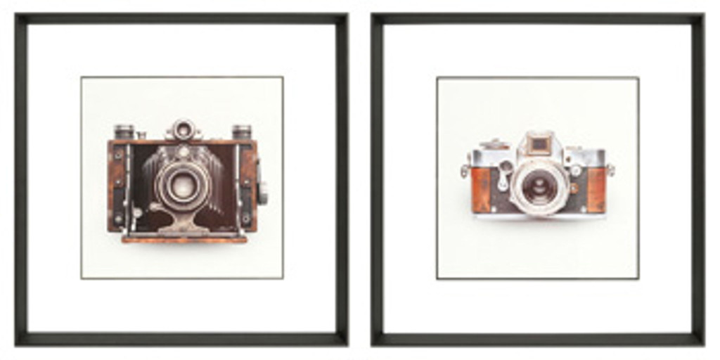 Dirkgrove - Wall Art Set (Set of 2) - Black / White / Brown