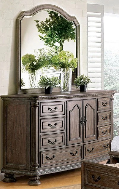 Lucinda Eight Drawer Dresser Rustic Brown