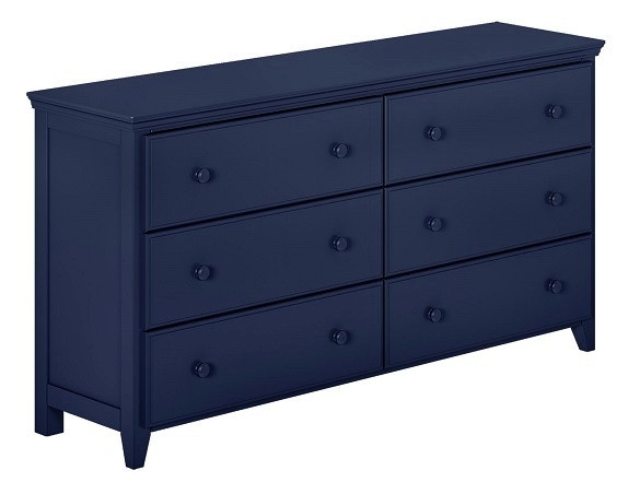 chinese dress ladies Oakham 6-Drawer Dresser, Stormy Blue - Daals