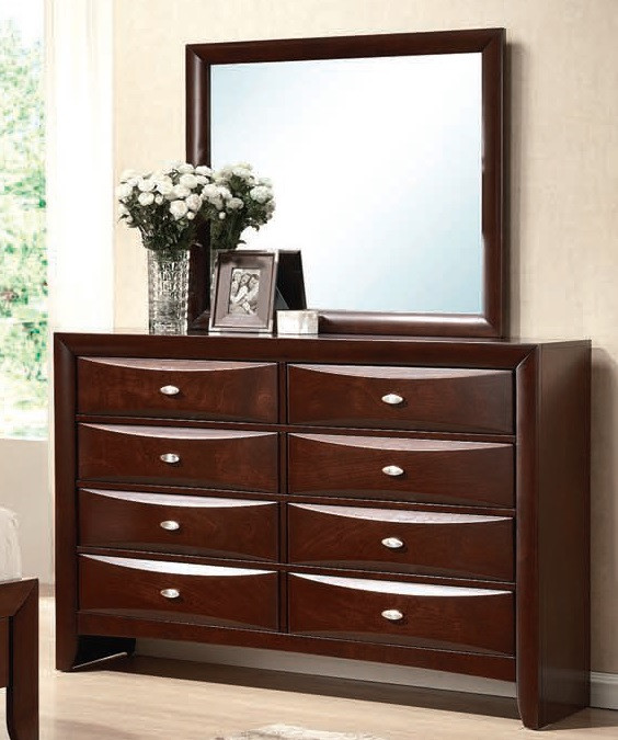 Manville Espresso 8 Drawer Dresser Manville Espresso 8 Drawer Dresser