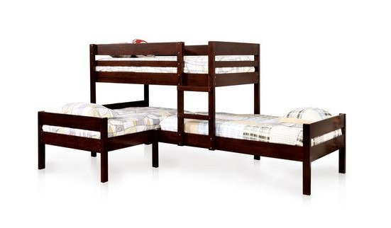 3 level bunk bed