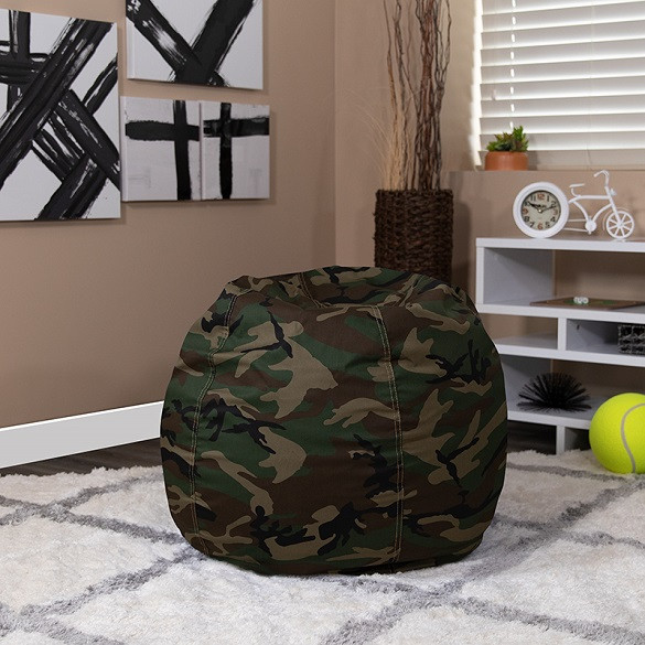 Camo Bean Bag Chairs for Kids