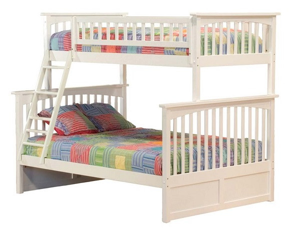 Cardiff White Bunk Beds