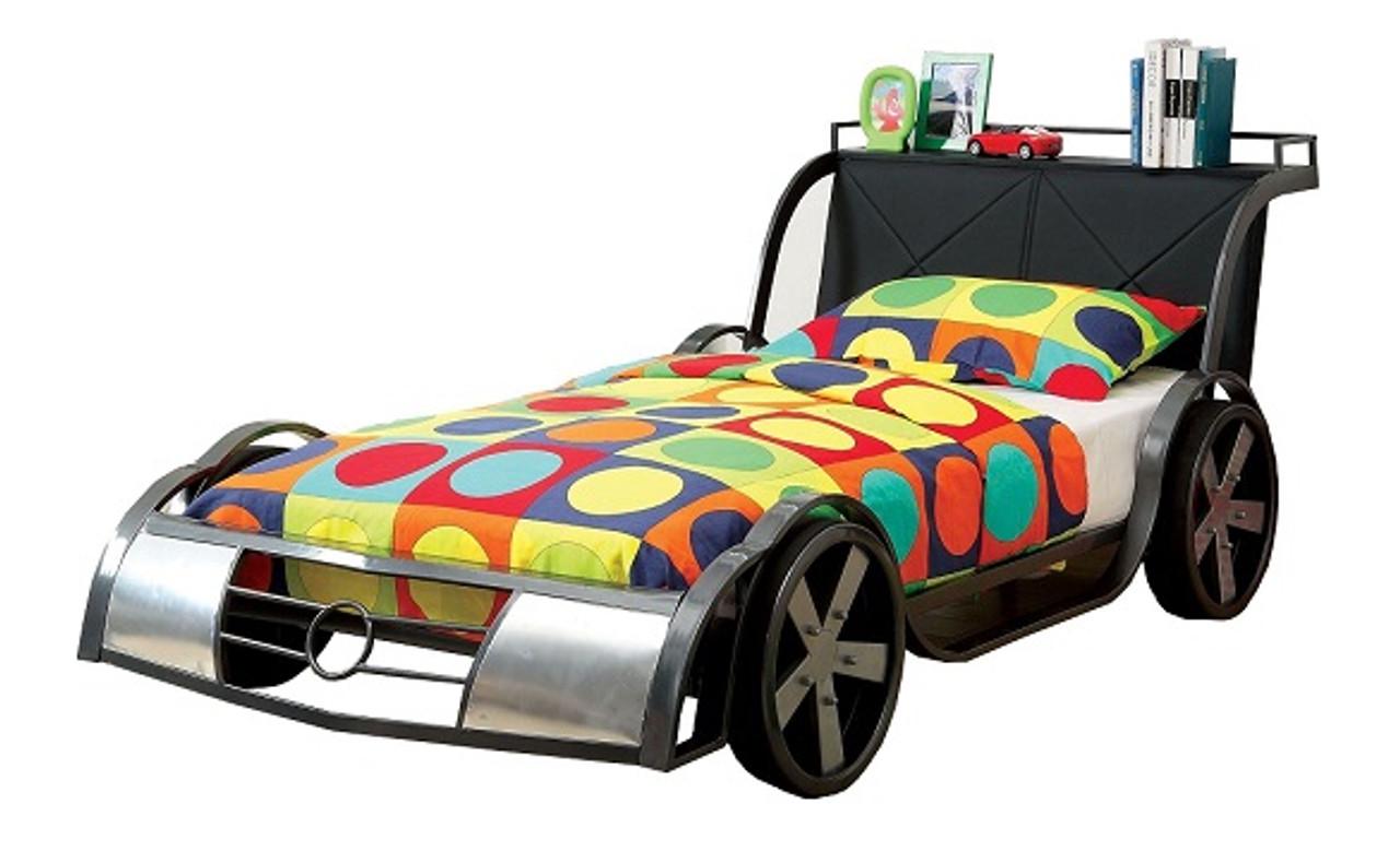 Gt Racer CM7946F-BED Full Race Car Bed, Household Furniture