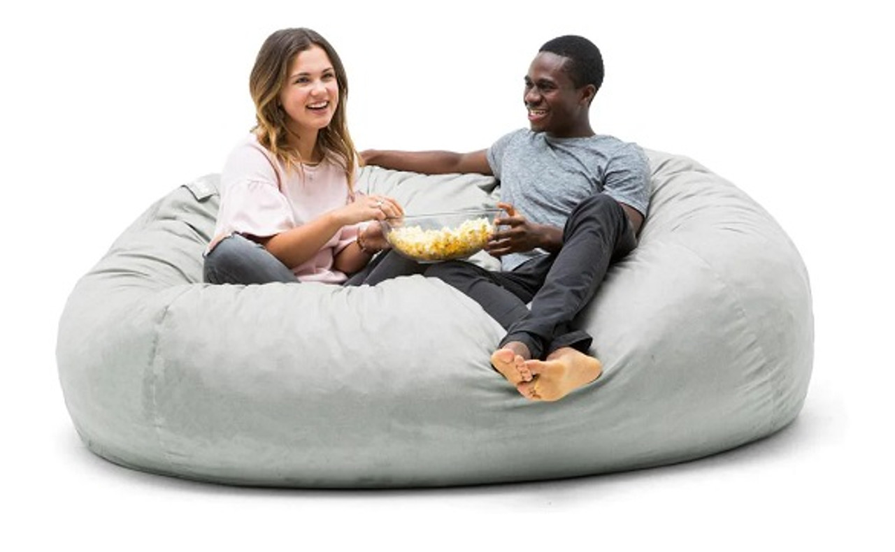 Big Joe Fuf XL Bean Bag, Lenox 5ft, Black - Walmart.com