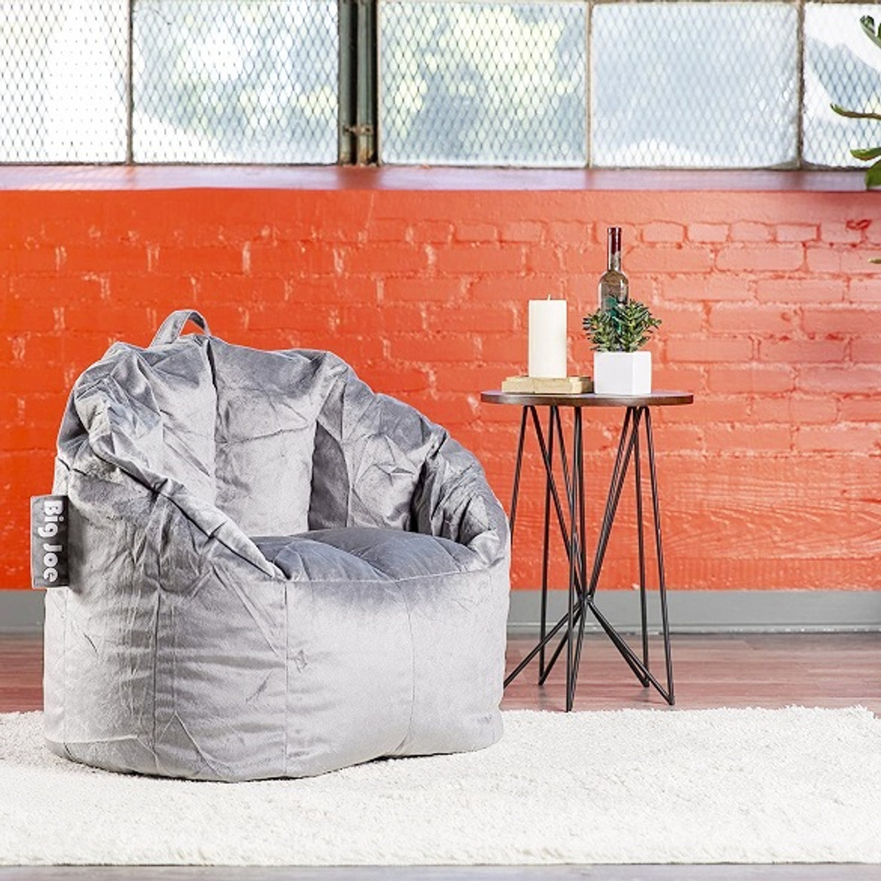 Plush Big Joe Milano Bean Bag Chair