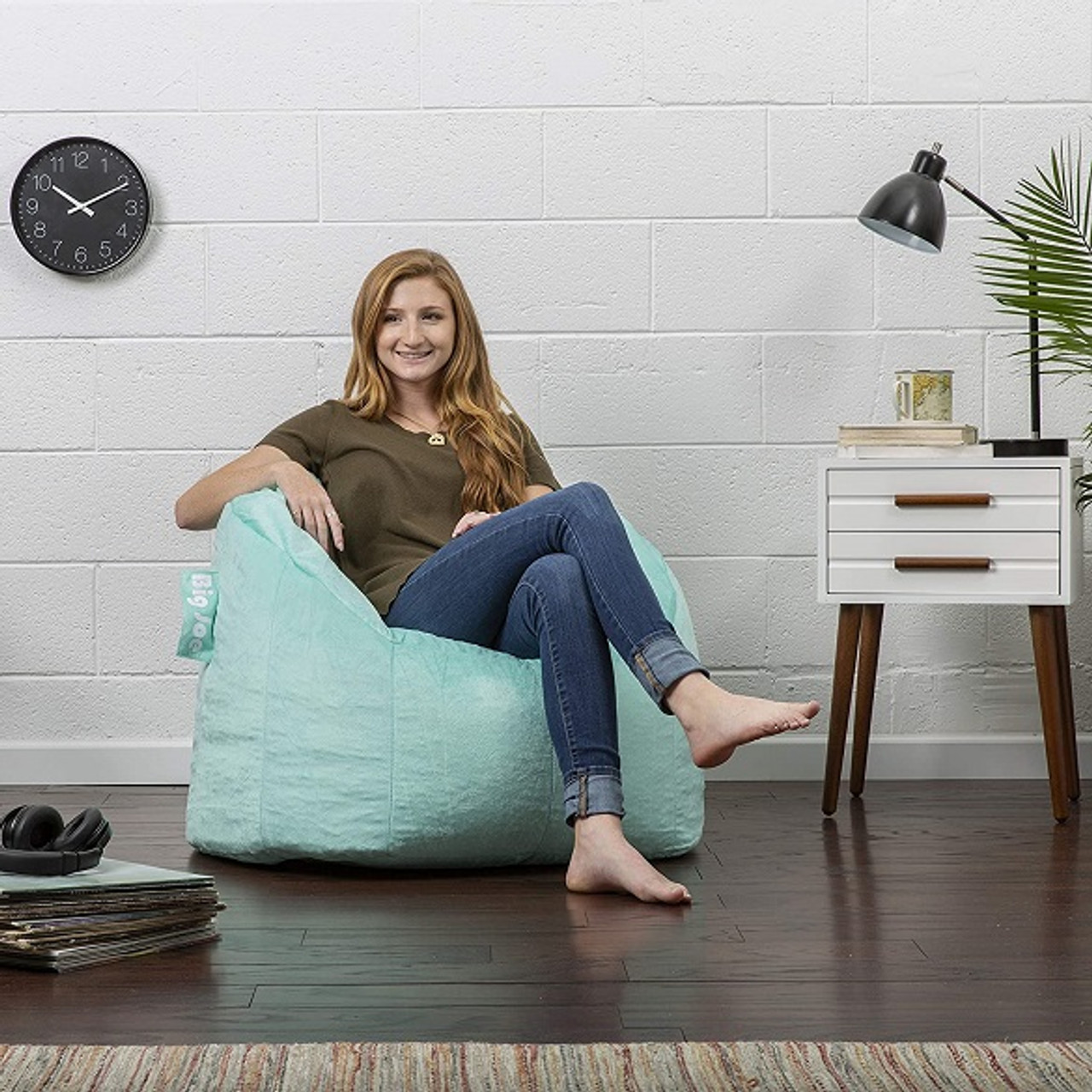 Plush Big Joe Milano Bean Bag Chair