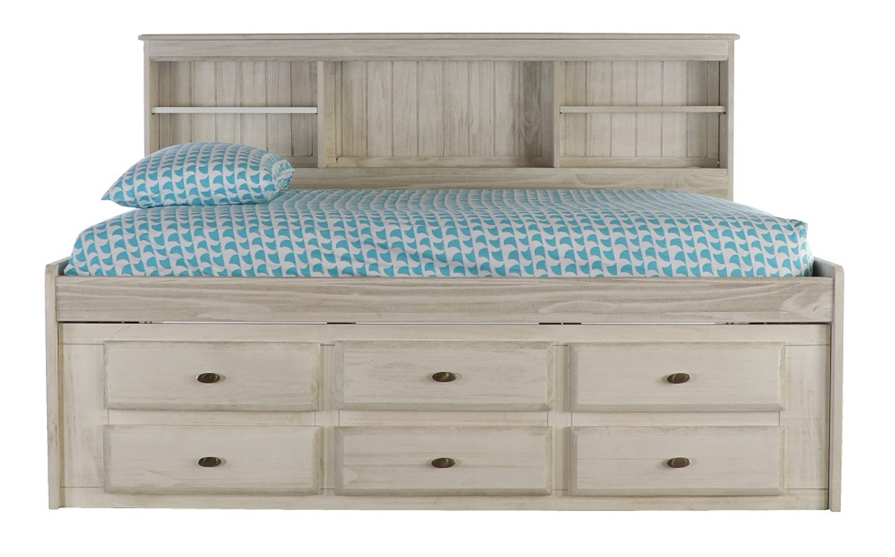 White twin 2024 daybed with drawers