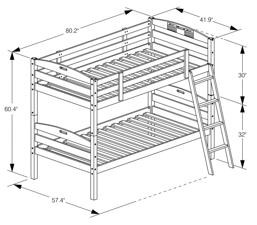 Sullivan Bunk Beds for Kids