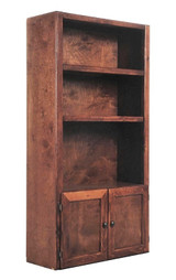 Prescott Cocoa Wooden Bookcase
