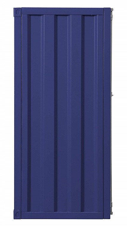 Shipping Container Blue Metal Chest