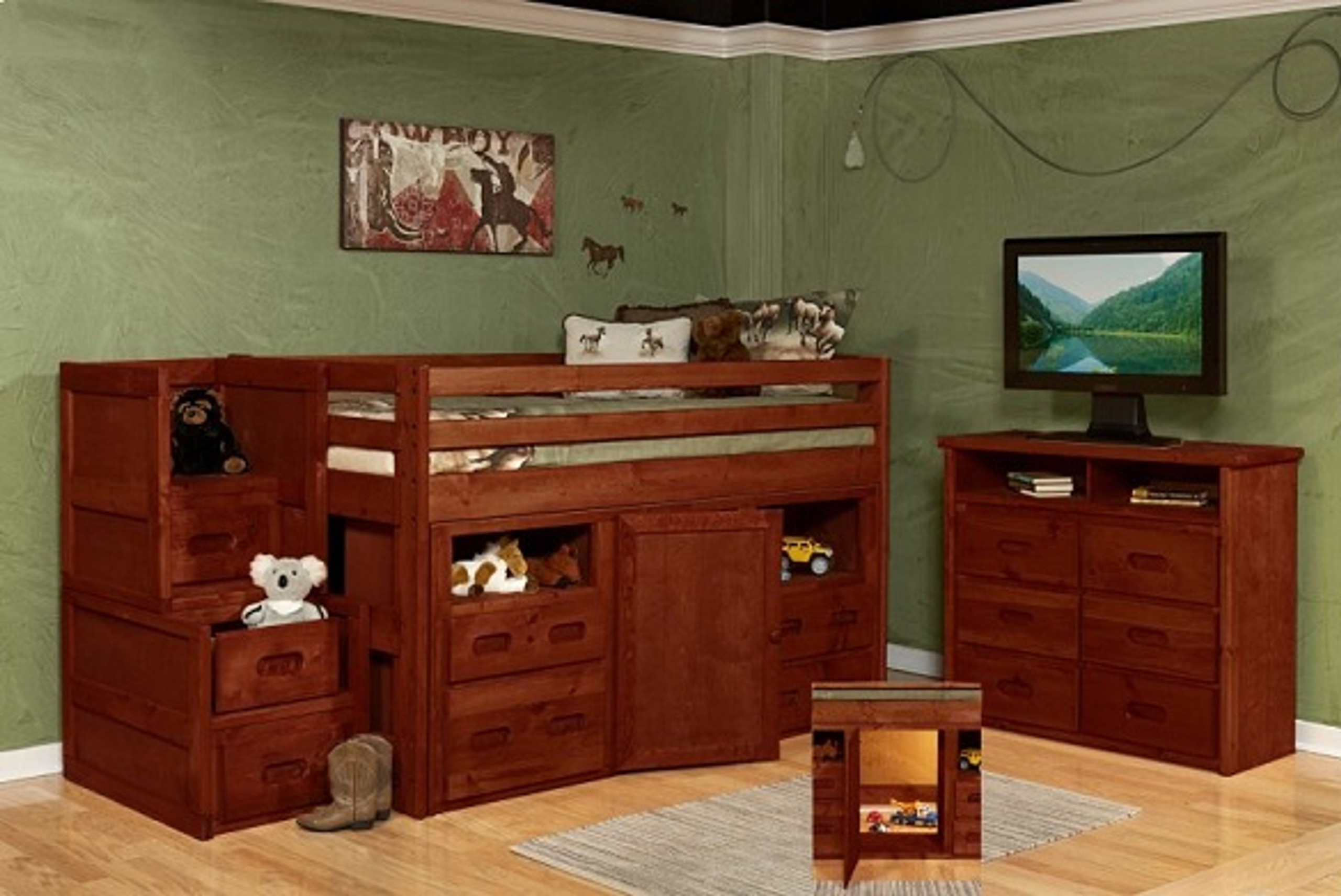 Harley Secret Hideout Kids Loft Bed