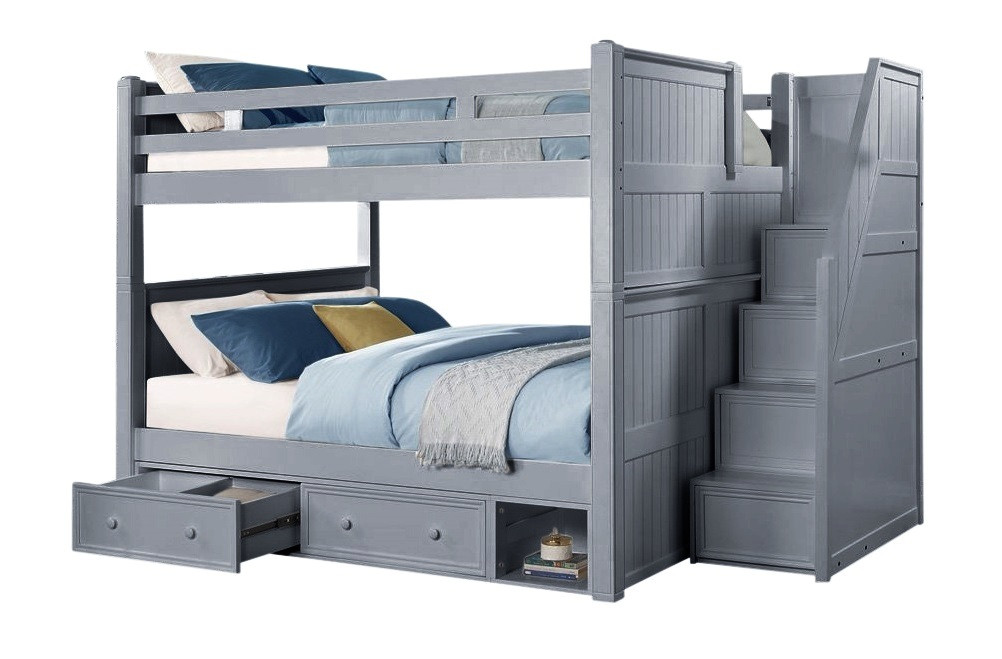 Bellamy Queen Bunk Bed with Stairs