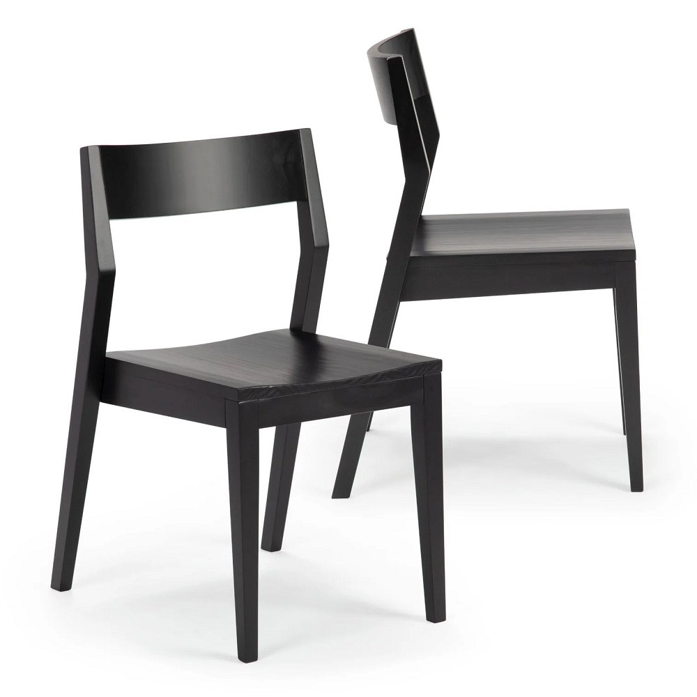Riley Black Dining Room Table and Bench