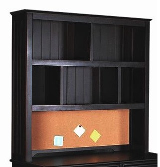 Eberhardt Black Desk Hutch