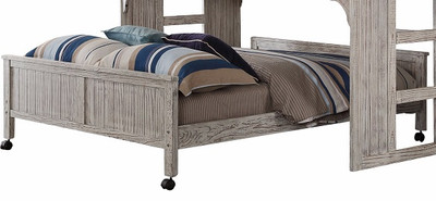 Chanse's Brushed Driftwood Bottom Full Size Playhouse Bed