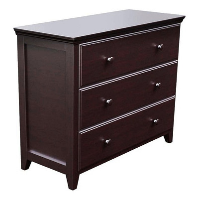 Silas Espresso 3 Drawer Chest