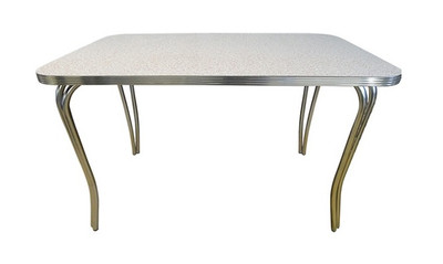 Queen for a Day Retro Dining Table Rectangle 30x48