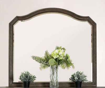 Lucinda Mirror Rustic Brown Room