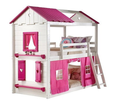 English Cottage Twin Low Bunk Bed