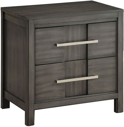 Finley Nightstand Driftwood Grey