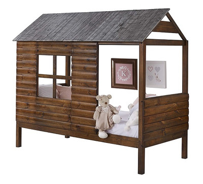 Wilder's Twin Size Log Cabin Bed