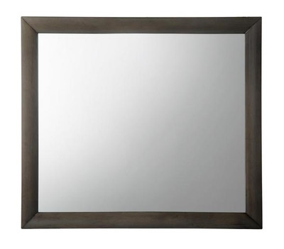 Manville Gray Rectangle Mirror