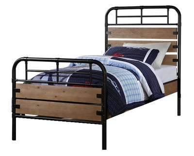 Ryder Antique Oak Twin Size Bed