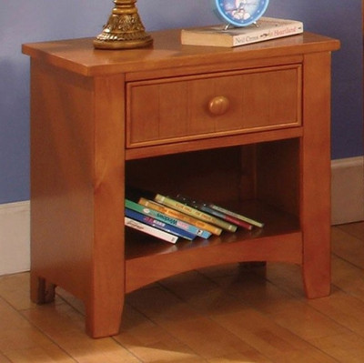 Dunbar Oak Kids Nightstand Room