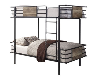 Hurst Metal Twin Bunk Beds