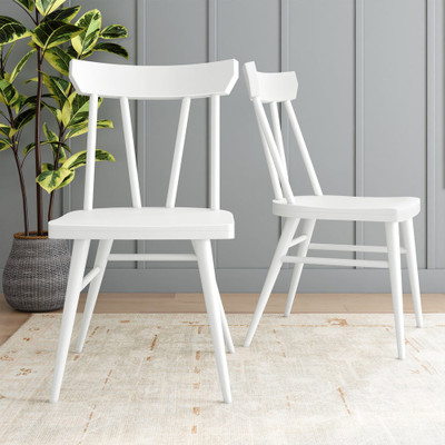 Lancaster White Dining Room Chairs Set of 2 Room