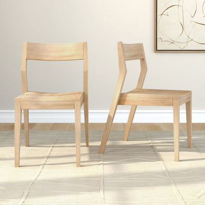 Ewald Natural Dining Chairs Set of 2 Room