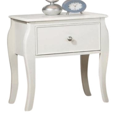 Alberta White Nightstand