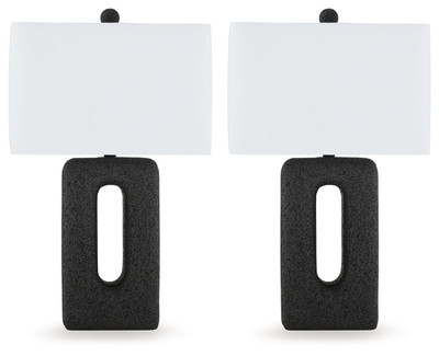 Wimmings - Poly Table Lamp (Set of 2) - Black