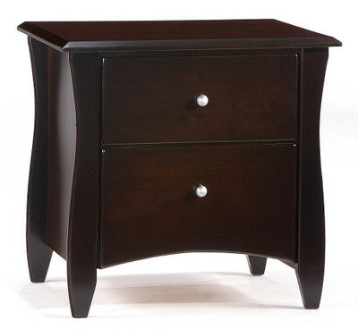 Westwood Chocolate 2 Drawer Nightstand