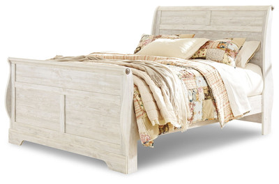 Willowton Queen Sleigh Bed