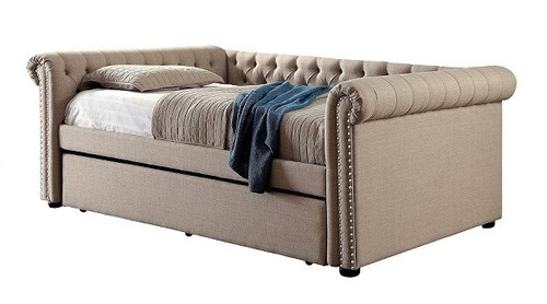 Verona Sand Queen Daybed with Trundle