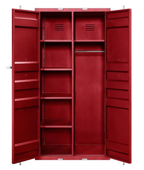 Shipping Container Red Metal Storage