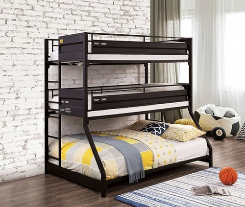 3 layer bunk bed