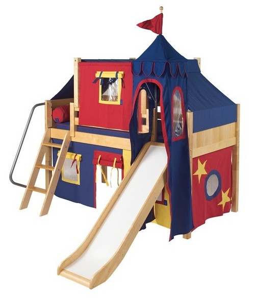 Bed with Slide Bunk Bed with Slide Loft Bed with Slide