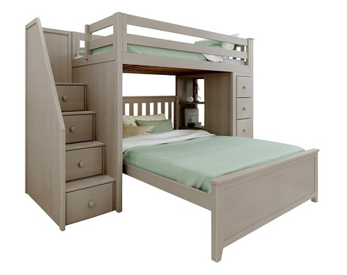 l shaped beds with corner unit