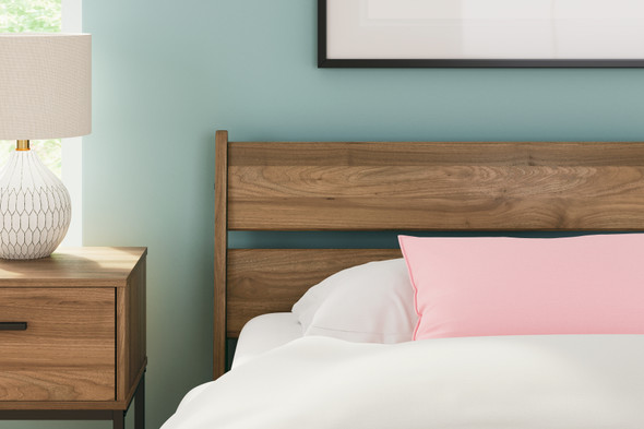 Deanlow Twin Panel Headboard in Honey